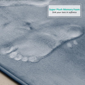 Clara Clark fast-drying bath mat for busy bathrooms.