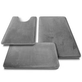 Clara Clark fast-drying rug minimizes dampness between uses.