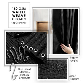 Clara Clark black soap dish keeps soap dry and stylish.