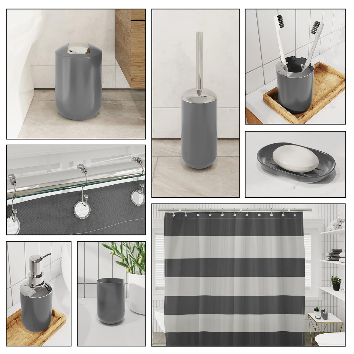 Clara Clark toothbrush holder organized on a clean bathroom counter