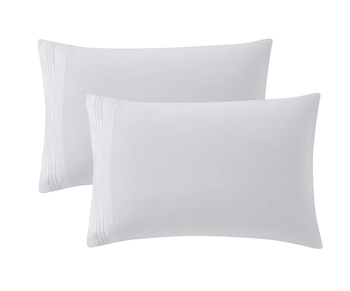 Clara Clark Premier 1800 wrinkle-resistant fabric for easy care
