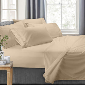 Clara Clark RV Queen Sheets flat sheet offers generous coverage for bunk beds and RV setups.
