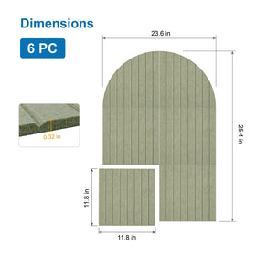 Clavorae six adhesive tiles with pins enabling flexible, customizable layouts.