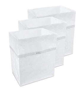 Clean Cubes 13-gallon pop-up bin unfolded for quick event cleanup.