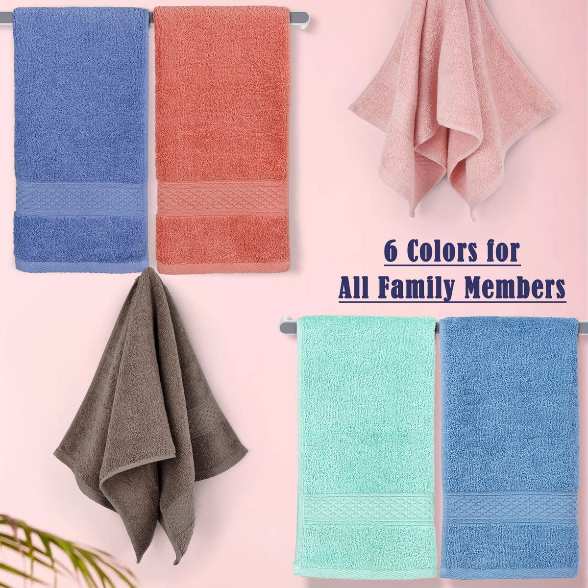 Reinforced edge stitching on Cleanbear towels demonstrates long lasting durability for daily use