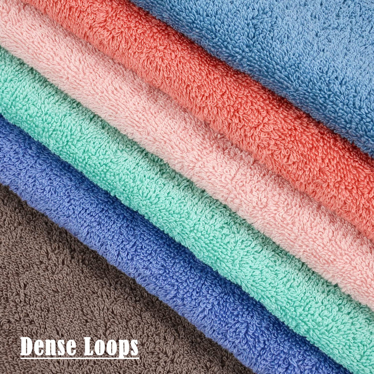 Cleanbear towels arranged in a guest bathroom setup adds a decorative touch