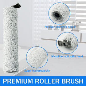 CleanCrafter multi-surface brush tackles carpets hardwood tile and sealed floors.