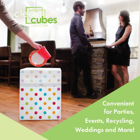 Clean Cubes compact fold-flat design for easy transport
