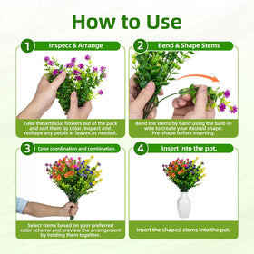 CLEANGOR 24 Bundles outdoors great for festive decorating in spring and summer