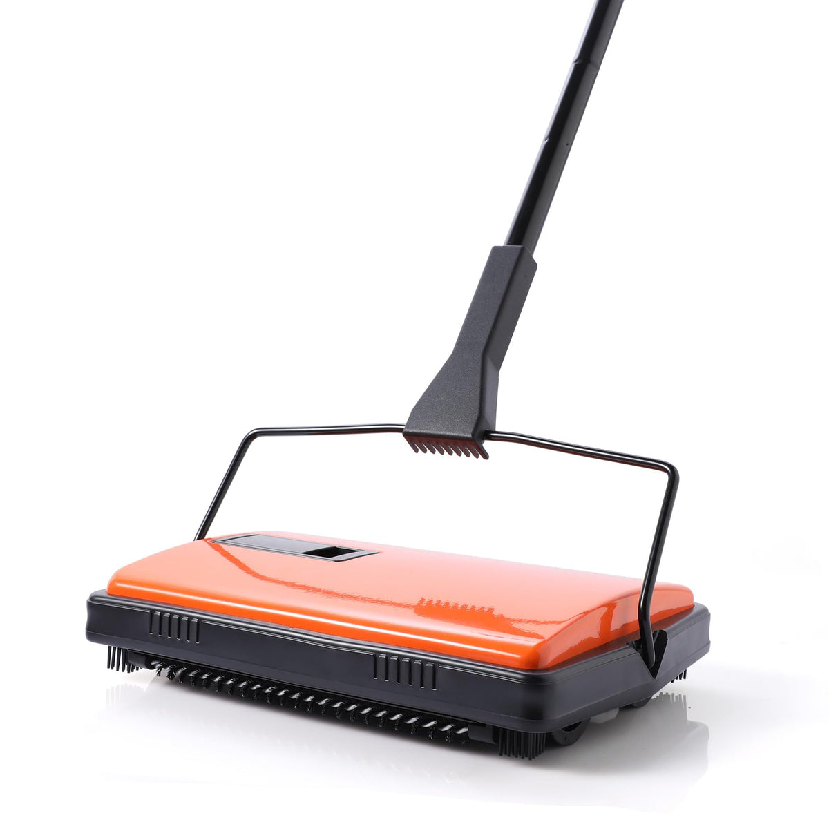 CLEANHOME classroom rug cleaner in action silently picking crumbs