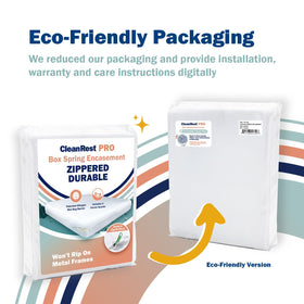 CleanRest PRO works with mattress encasement for enhanced bug defense