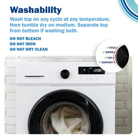 CleanRest PRO Presto cooling airflow vents promote cooler, drier sleep.