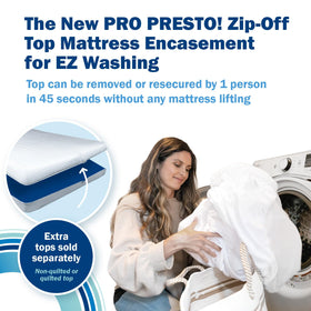 CleanRest PRO Presto one-person installation shows effortless setup.