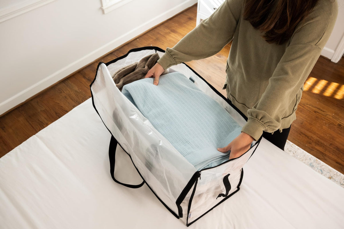 ClearSpace transparent design helps identify contents at a glance.