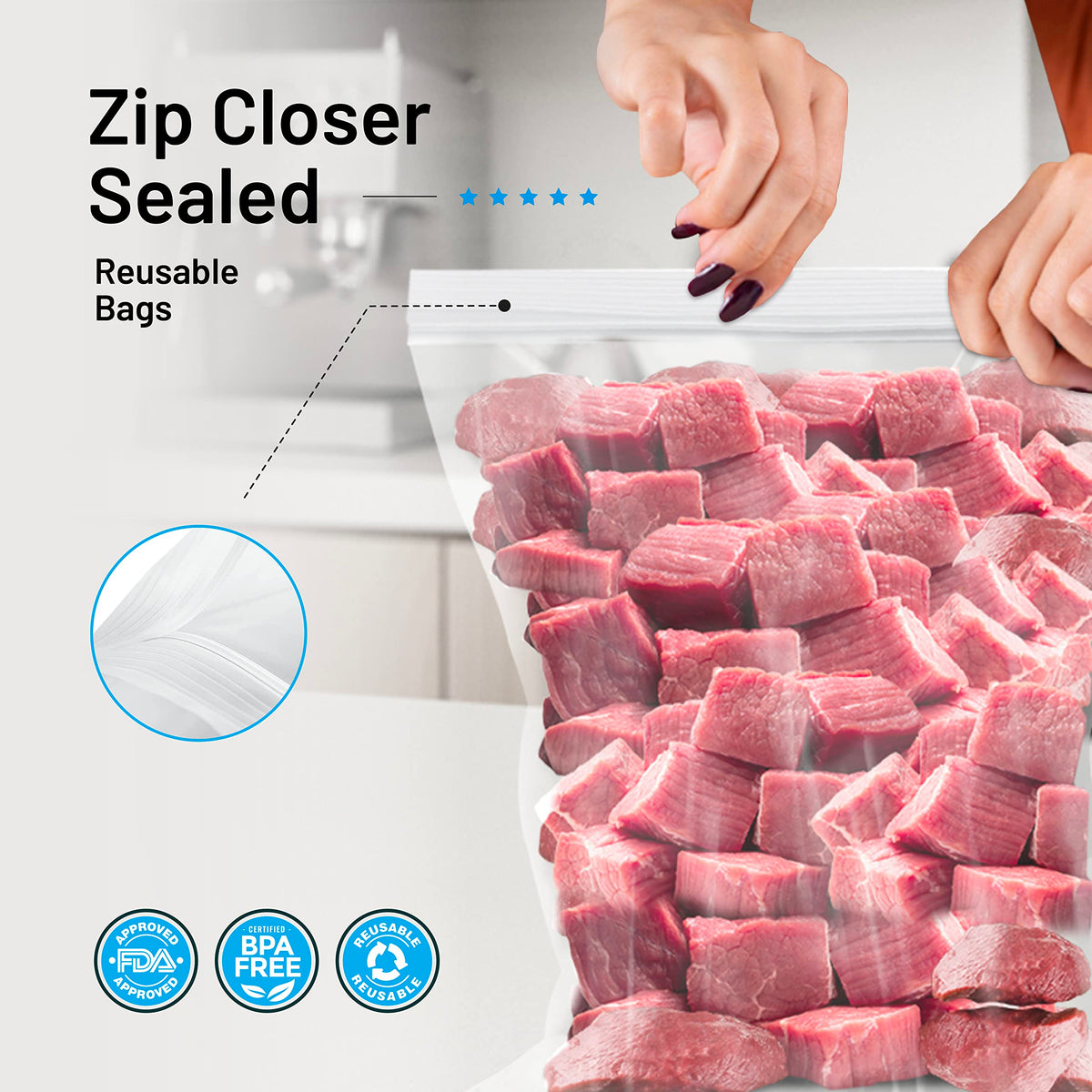 CLEARWARE extra-large plastic storage bag is built to last during moves.