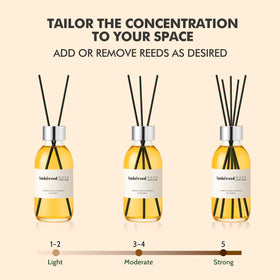 CLESH diffuser in bedroom mood supports a relaxing, sleep-friendly scent.