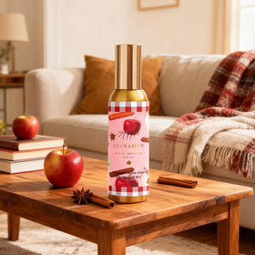 CLESH Room Spray in-air action delivers instant room refresh.
