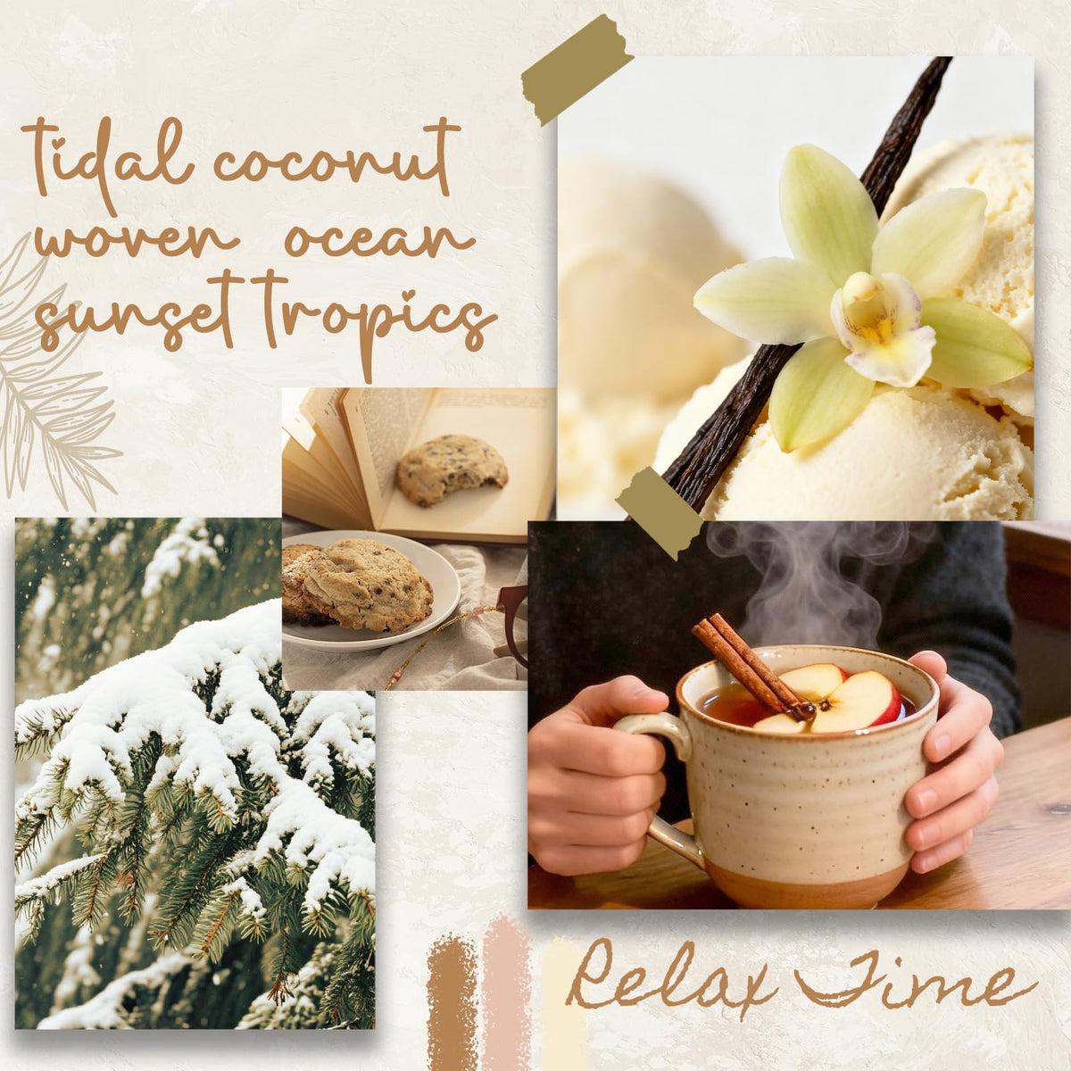 CLESH Room Spray Cinnamon Apple bottle delivers cozy, inviting aroma.