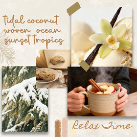 CLESH Room Spray Cinnamon Apple bottle delivers cozy, inviting aroma.