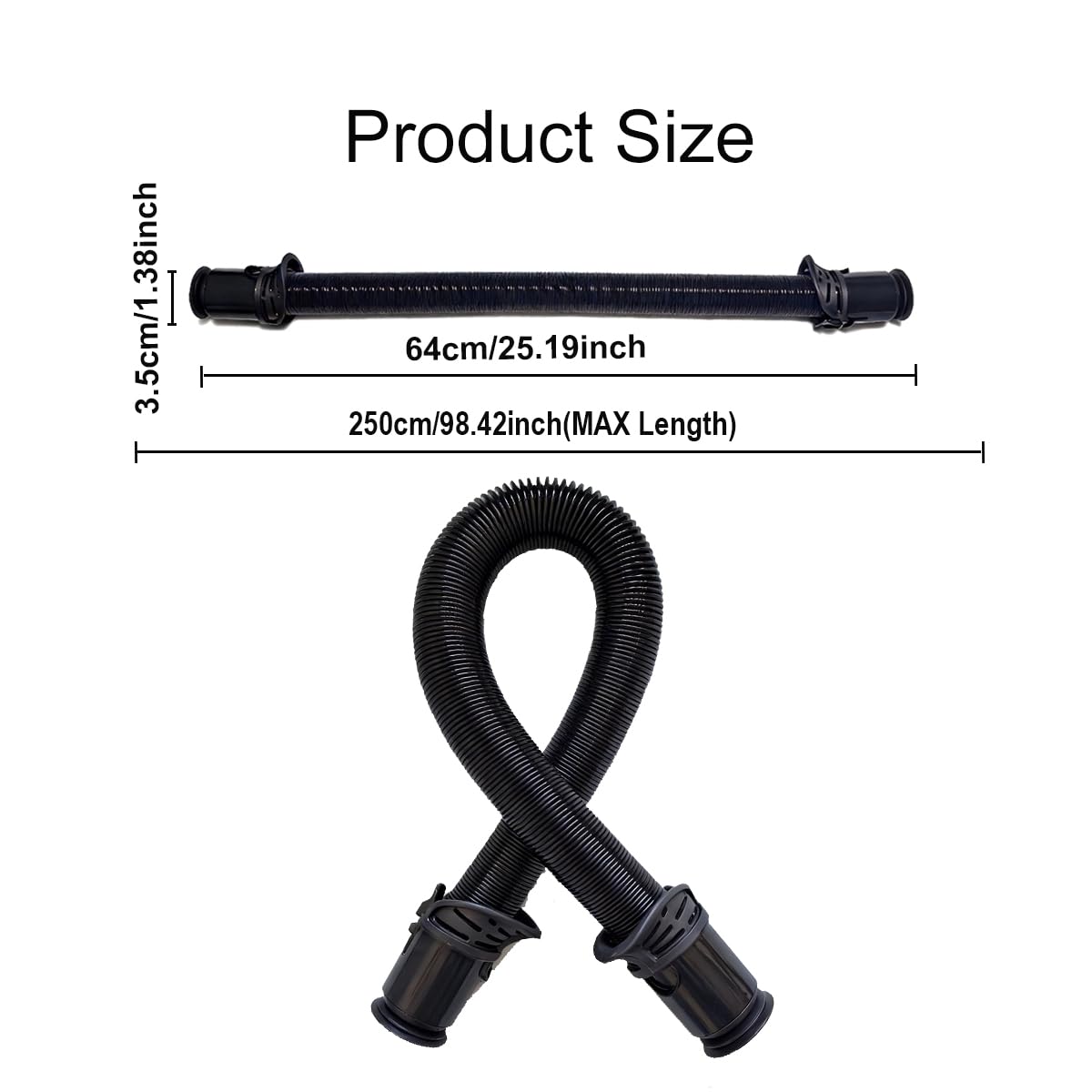 Clenex hose fit for Shark LA500 and LA502 models.
