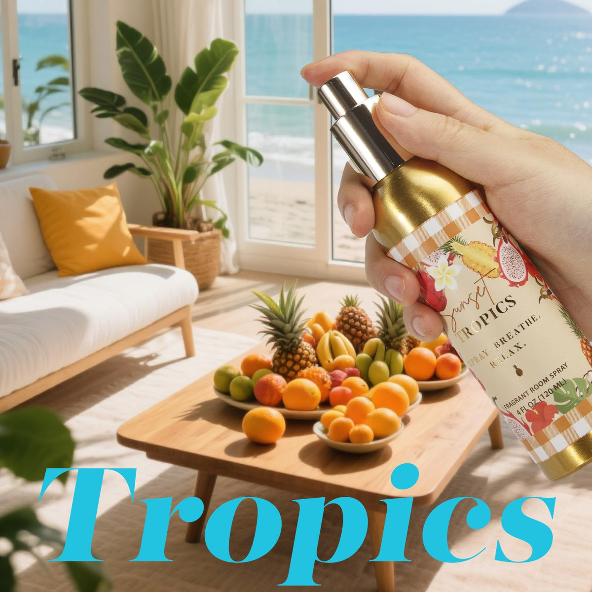 CLESH fragrance palette collection room spray for versatile home use
