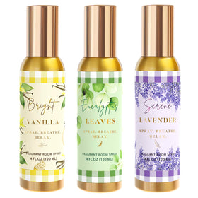 CLESH room spray Bright Vanilla bottle for quick, long-lasting freshness in any room.