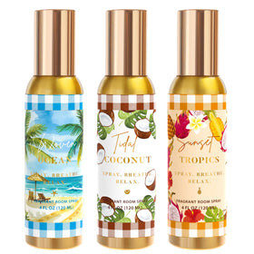 CLESH Tidal Coconut room spray for long-lasting freshness in living spaces