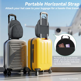 CLESOO hat-case-breathable-design highlights airflow to keep caps fresh