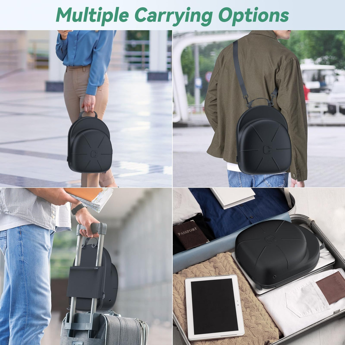 CLESOO hat-case-durable-eva emphasizes sturdy material for travel longevity