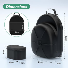 CLESOO hat-case-strap-carry demonstrates versatile carry options for travelers