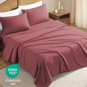 ClevaHome 14-inch pocket bedding close-up, secure fit for various mattress depths.