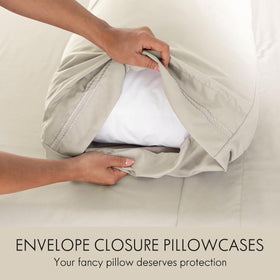 ClevaHome ultra-soft microfiber sheets offer long-lasting smoothness and color fade resistance.