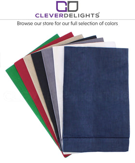 CleverDelights six towels ideal for decorative kitchen or bath use.