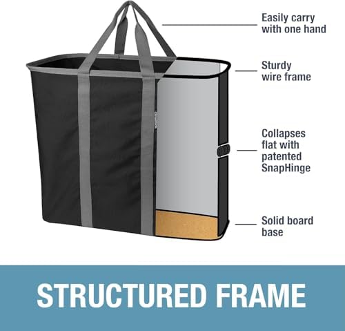 CleverMade flat-fold design stores neatly under beds or in tight spaces.