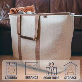 CleverMade reinforced rim keeps shape during transport with heavy loads.