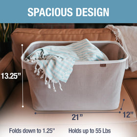 CleverMade LUXE cotton-blend body with soft texture and color