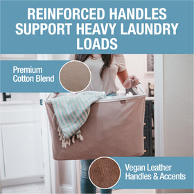 CleverMade LUXE vegan leather accents for premium styling