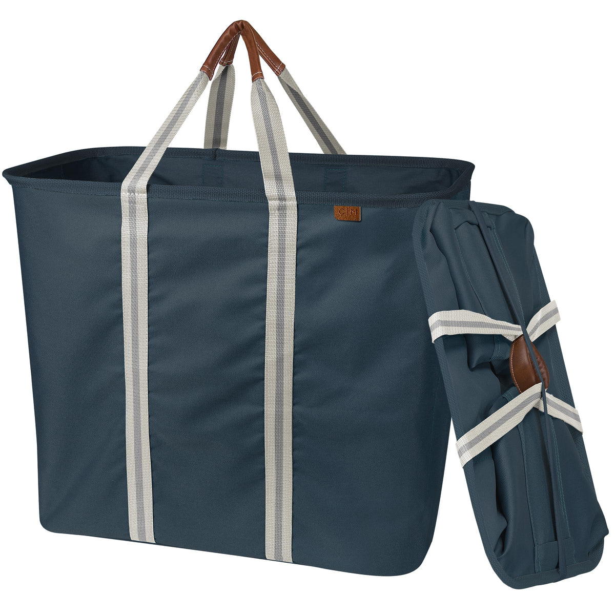 CleverMade Luxe Navy Noir two-pack for home and travel organization.