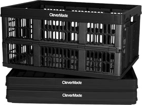 CleverMade Obsidian cleaning-friendly crate with quick hose-down.