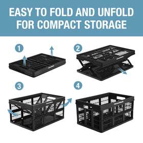 CleverMade Obsidian portable crate for on-the-go tasks.