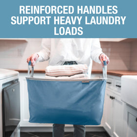 CleverMade basket holds up to 55 lb per load