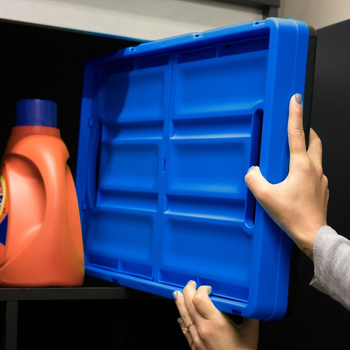 CleverMade tool-storage bin keeps garage essentials tidy and accessible