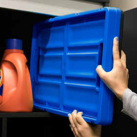 CleverMade tool-storage bin keeps garage essentials tidy and accessible