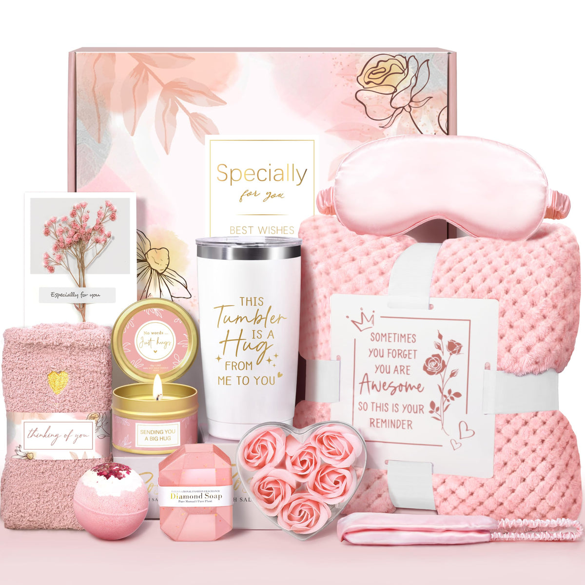 Clexela mother’s day gift basket, ready for gifting, ideal for at-home pampering.
