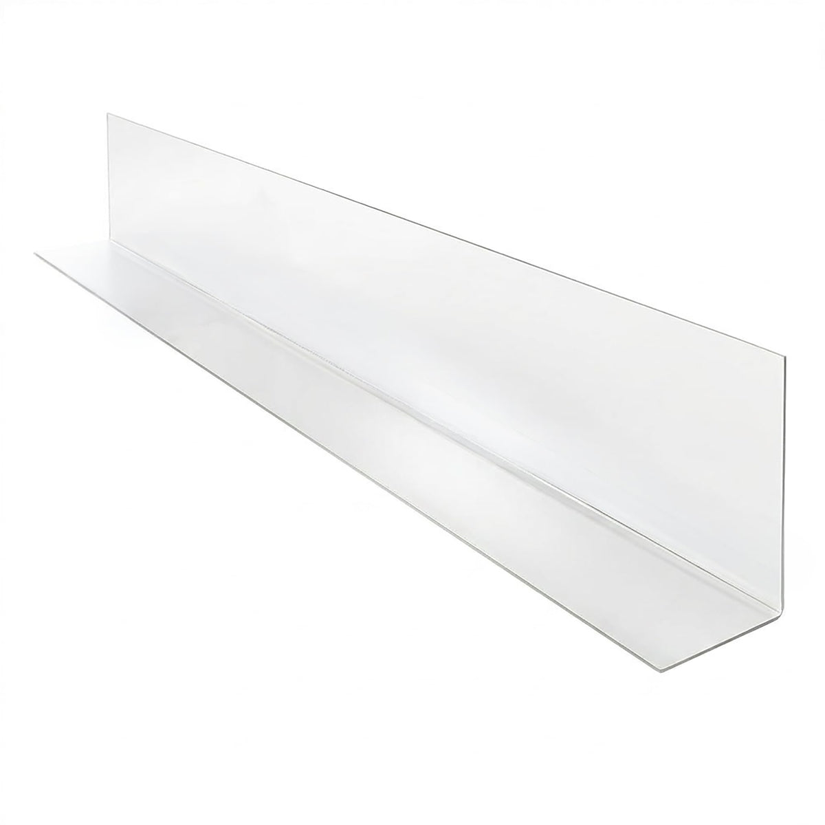 Clip Strip shelf divider pack of 50 used to keep products neatly separated on retail shelves