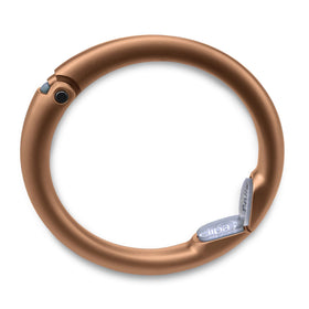 Clipa bag hanger matte bronze PVD: a durable, space-saving solution for everyday bags.