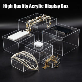 Cliselda clear display box 3x3x1 inch, perfect for tiny treasures and seeds.