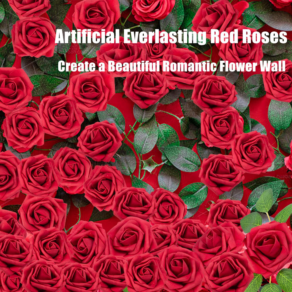 Cliselda foam roses for DIY wedding bouquets and decor.