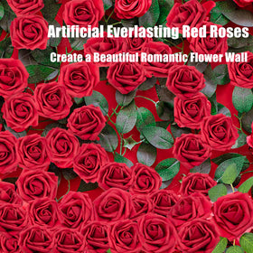 Cliselda foam roses for DIY wedding bouquets and decor.