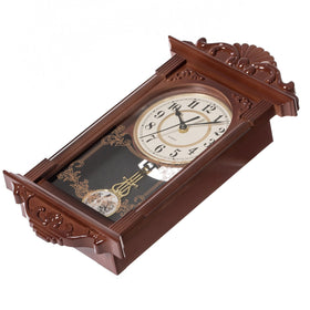 Clockswise office wall clock with quiet movement, ideal for focused work.